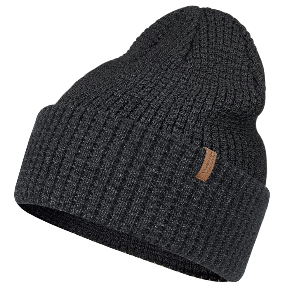よ*お様 refomed NEP MERINO KNIT SWEATE YesMerino Soft Merino Wool Blend Knit Cuffed Beanie for Men